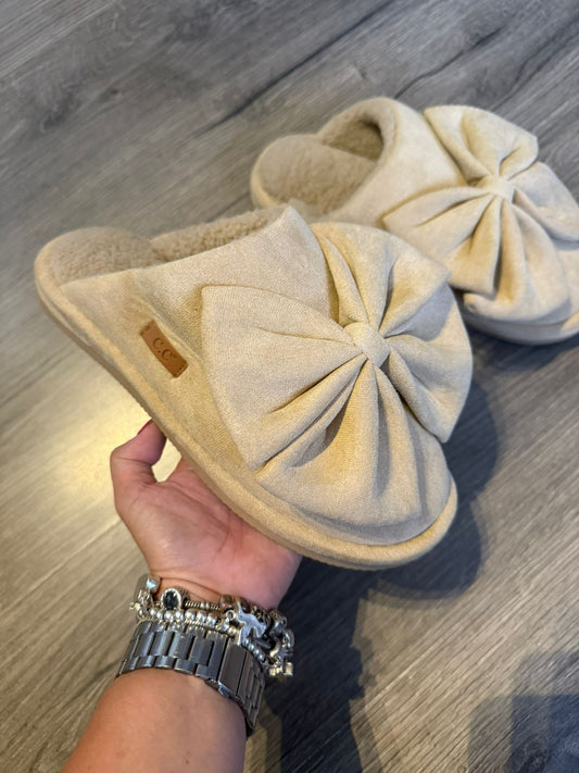 Pantufla Beige