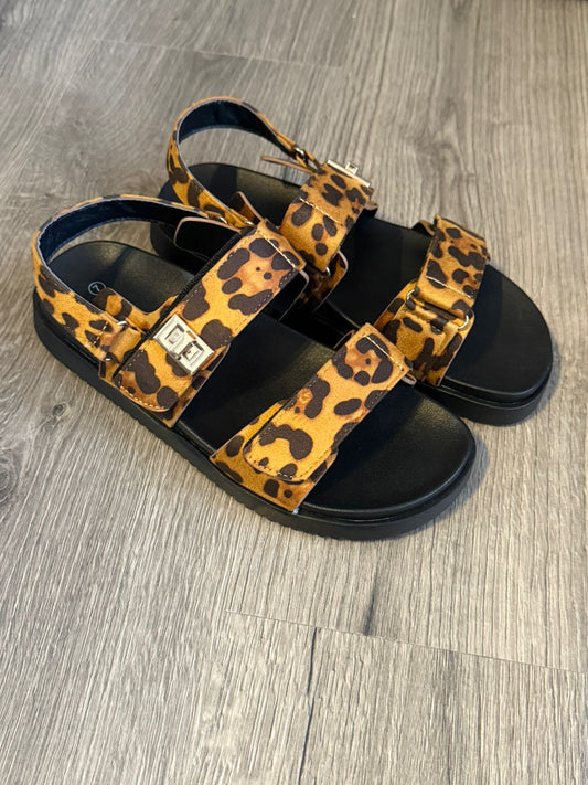 Sandalias leopardo