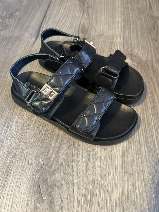 Sandalias huarache negras